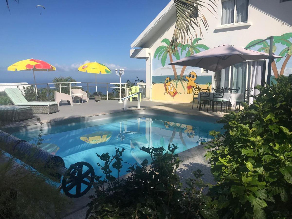 St Leu -Villa D'Artiste, Superbe Vue Mer, Piscine Chauffee Saint-Leu Εξωτερικό φωτογραφία