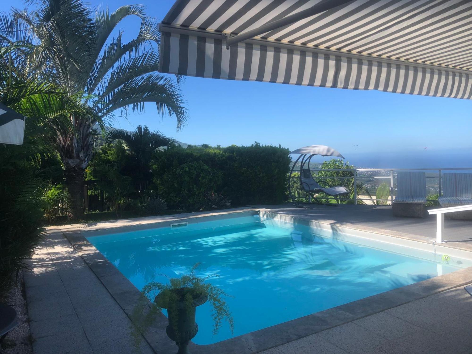 St Leu -Villa D'Artiste, Superbe Vue Mer, Piscine Chauffee Saint-Leu Εξωτερικό φωτογραφία